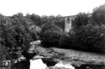 Die Eisenbahnbrücke über die Walsch bei Mehlsack, an der Strecke Allenstein—Wormditt—Mehlsack—Zinten—Königsberg (Pr). (1937) <i>Foto: RVM</i>