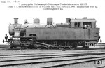 Lok 1521 der Königlich Sächsischen Staatseisenbahnen wurde 1908 in Dienst gestellt. Bei der Reichsbahn erhielt sie die Betriebsnummer 94 2001 und wurde erst am 18. Mai 1967 ausgemustert. (1908) <i>Foto: Werkfoto, Slg. J. Glöckner</i>