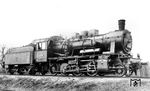 Nicht weit musste Hermann Maey reisen, um 56 704 (Zweitbesetzung) nach dem Umbau aus 55 4280 im RAW Darmstadt Lokwerk aufzunehmen. Die Lok blieb weiterhin dem Bw Kranichstein zugeteilt.  (23.02.1938) <i>Foto: DLA Darmstadt (Maey)</i>